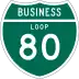 Interstate 80 Business marker