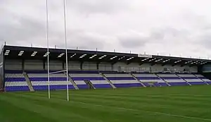 Rugby union pitch