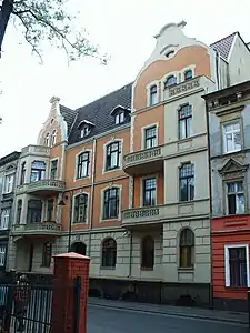 Main frontage