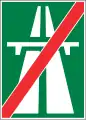 4.02 End of motorway