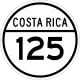 National Secondary Route 125 shield}}