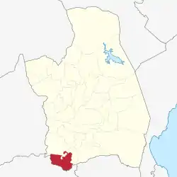 Map of Nueva Ecija with Cabiao highlighted