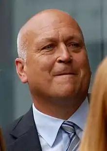 Ripken wearing a suit