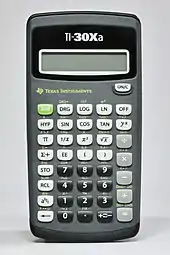 TI-30XA (since 2013)