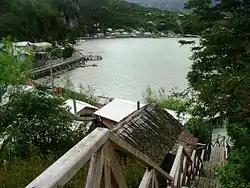 Wooden walkways in Caleta Tortel