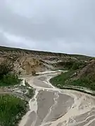 The park after some late spring rains.