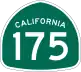 State Route 175 marker