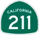 State Route 211 marker