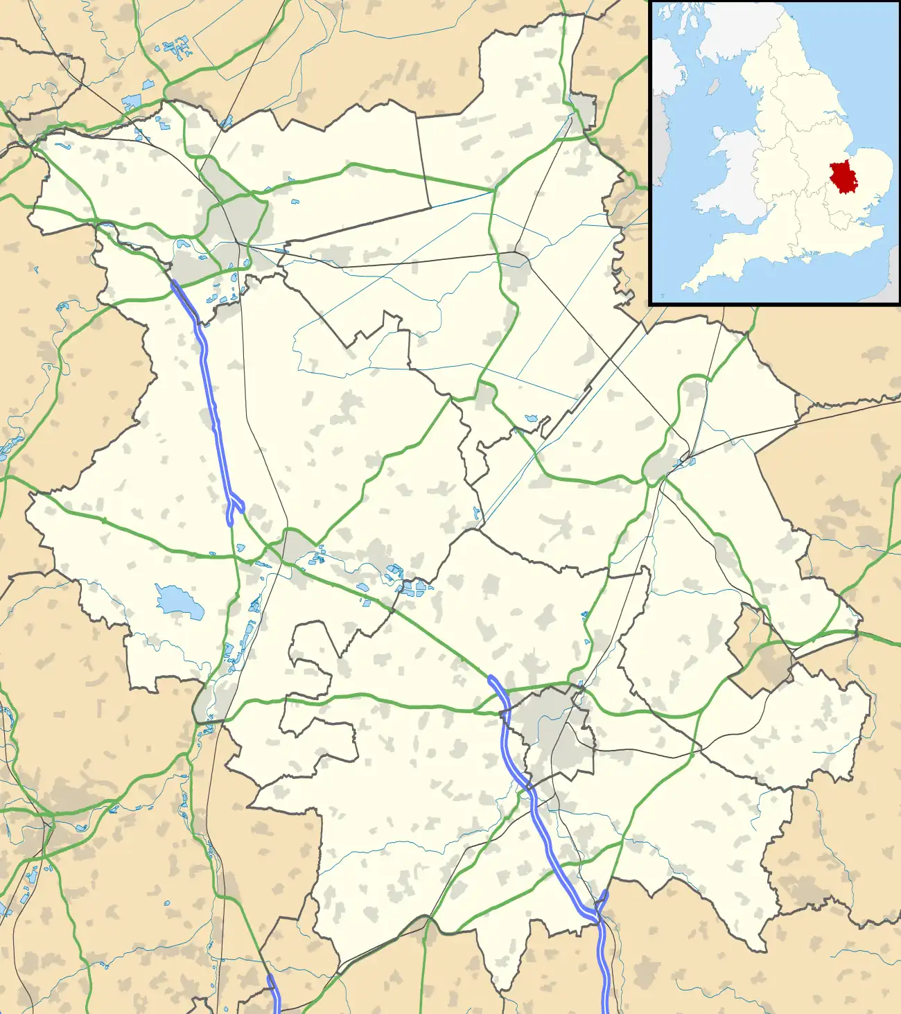 Coates is located in Cambridgeshire