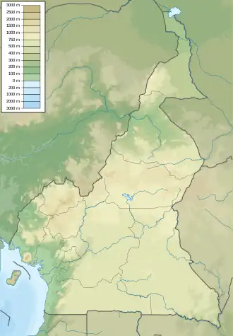 Akwaya massacre is located in Cameroon