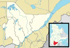 St-Adolphe-d'Howard is located in Central Quebec