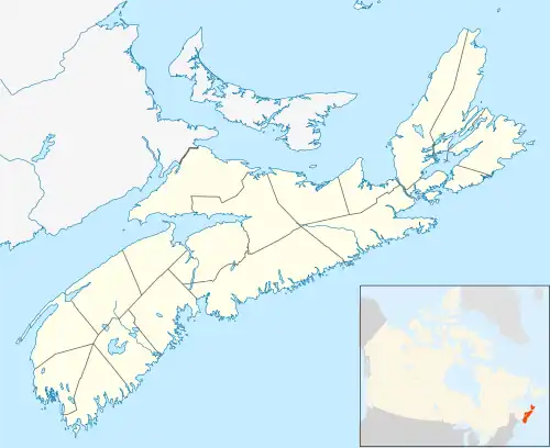 Thorburn, Nova Scotia is located in Nova Scotia