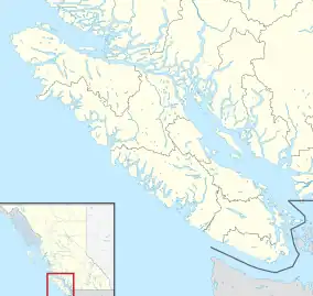 Shawnigan Lake is located in Vancouver Island