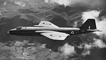 The first Canberra B.2 prototype, VX165.