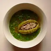 A bitter melon soup