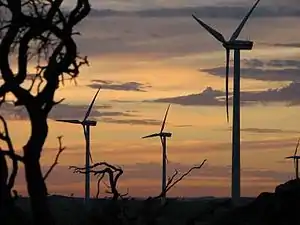 Image 48The Australian Canunda Wind Farm, South Australia at sunrise (from Wind farm)