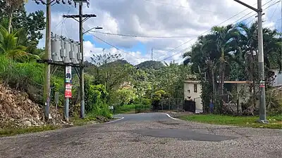 Puerto Rico Highway 453 in Piletas