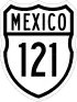 Federal Highway 121 shield