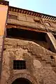 A very rare example of a half-timbered house in Central Italy, in Spoleto, Umbria