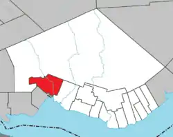 Location within Bonaventure RCM.