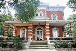 The Casement House, a historic site in the township