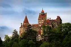 Bran Castle (German: Die Törzburg), situated in the immediate vicinity of Brașov