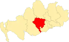 Location of the ward