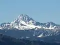 Castle Peak from Sawtooth Mountains