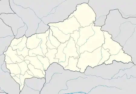 Balouba is located in Central African Republic