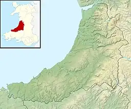 Nant y Moch is located in Ceredigion