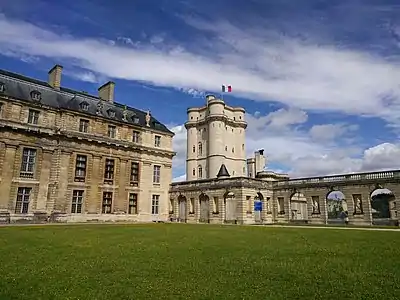 The keep and the King's Pavilion