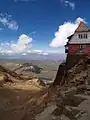 Laram Quta (the largest lake in the middle) as seen from Chacaltaya refuge