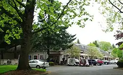 Commercial district in Charbonneau