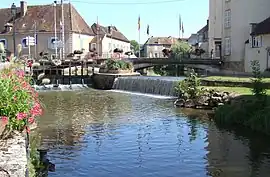 The confluence of the Semence with Arconce in Charolles