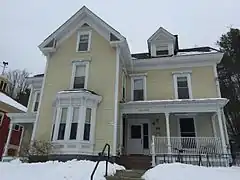 George C. Chase House, Lewiston, 1874.