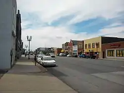 Chicago Avenue, the dividing line between Southside and Northside