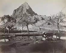 Chilzina in Kandahar circa 1881