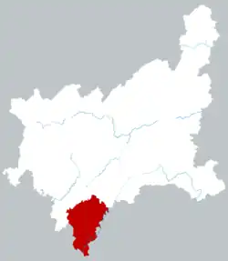 Location in Enshi