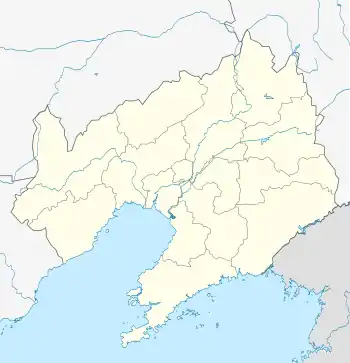 Sujiatun is located in Liaoning