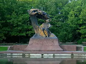 Chopin Statue