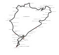 Comparison between Nordschleife and Grand Prix Circuit (1984–1994)