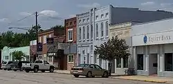 Buildings in downtown Claremont