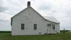 Clarksburg Schoolhouse, west of Clarksburg