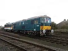 Class 73s in Dereham yard