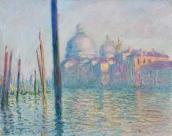 Claude Monet, Le Grand Canal, 1908, Museum of Fine Arts, Boston