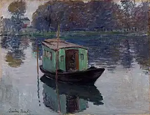 The Studio Boat, 1874, Kröller-Müller Museum, Otterlo, Netherlands