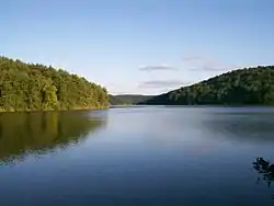 Clendening Lake from State Route 799