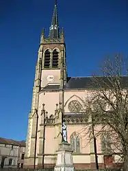 The church in Mattaincourt