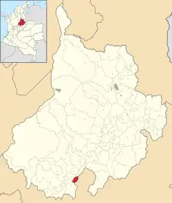 Location of the municipality and town of Barbosa, Santander in the Santander  Department of Colombia.