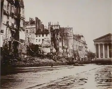 The Rue Royale and the church of the Madeleine